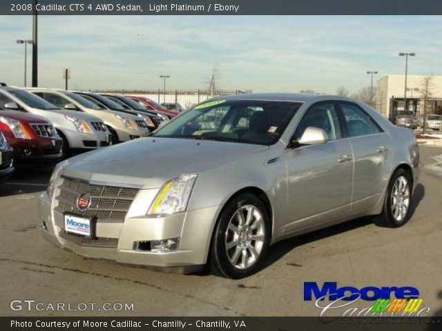 2008 Cadillac CTS 4 AWD Sedan in Light Platinum
