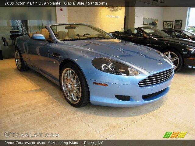 2009 Aston Martin DB9 Volante in Glacial Blue