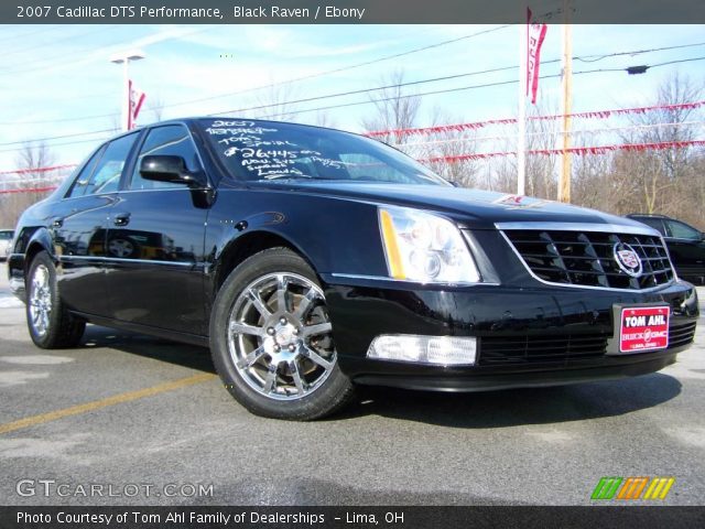 2007 Cadillac DTS Performance in Black Raven