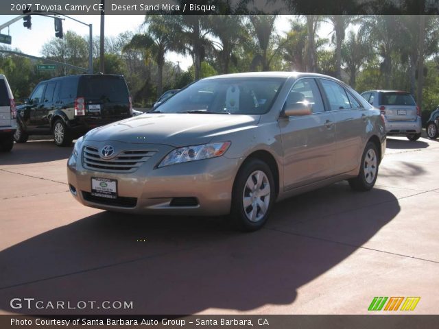 2007 Toyota Camry CE in Desert Sand Mica