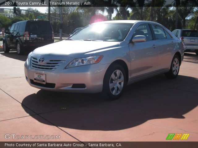 2007 Toyota Camry LE in Titanium Metallic