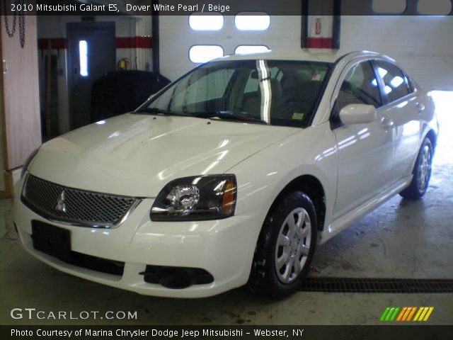 2010 Mitsubishi Galant ES in Dover White Pearl