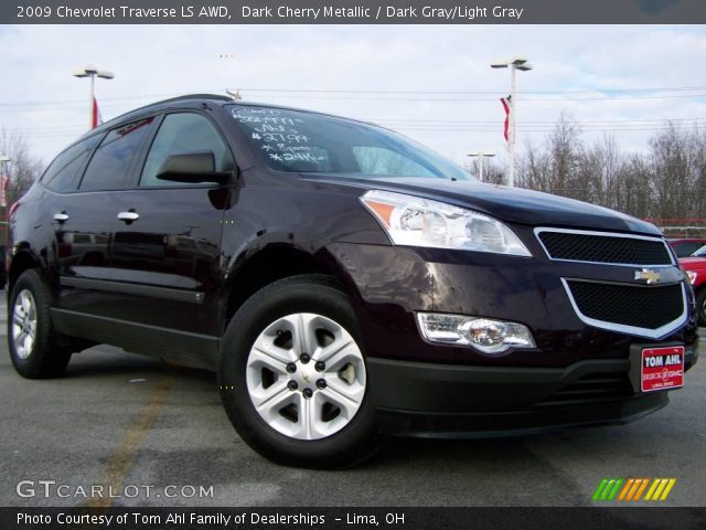 2009 Chevrolet Traverse LS AWD in Dark Cherry Metallic