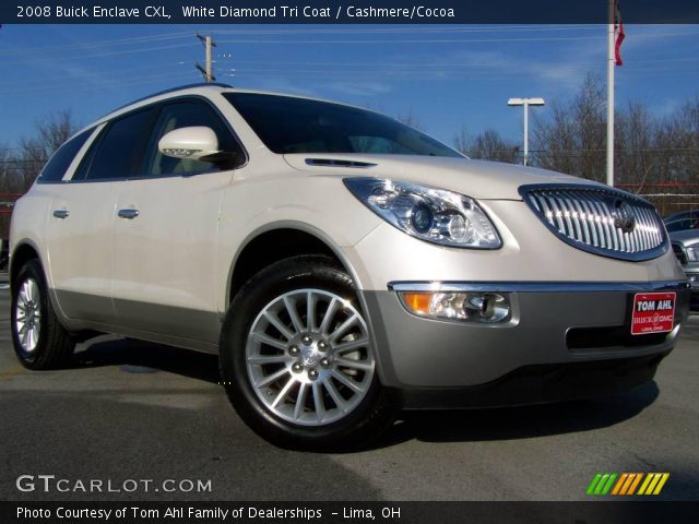 2008 Buick Enclave CXL in White Diamond Tri Coat