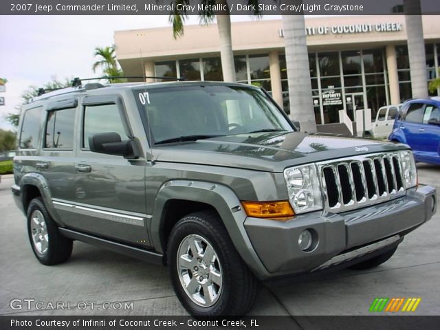 2007 Jeep Commander Limited in Mineral Gray Metallic