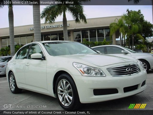 2009 Infiniti G 37 Sedan in Moonlight White