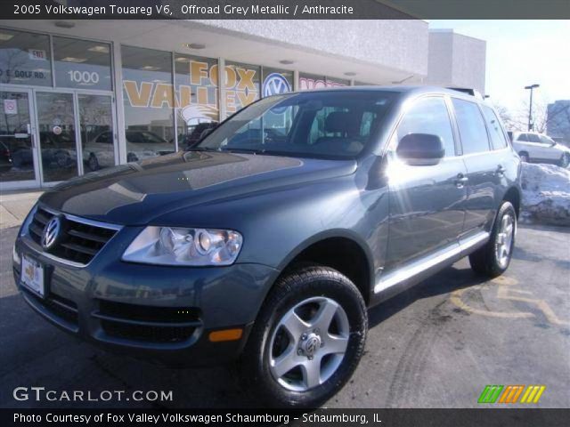 2005 Volkswagen Touareg V6 in Offroad Grey Metallic