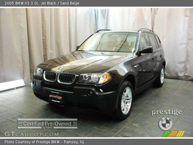 2005 BMW X3 3.0i in Jet Black