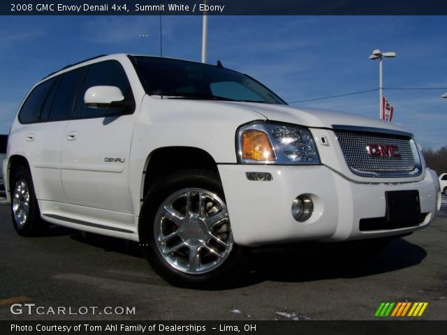 2008 GMC Envoy Denali 4x4 in Summit White