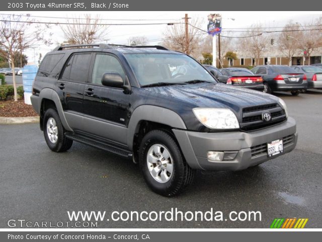 2003 Toyota 4Runner SR5 in Black