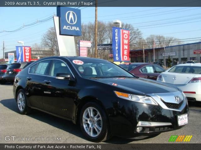 2009 Acura TL 3.5 in Crystal Black Pearl