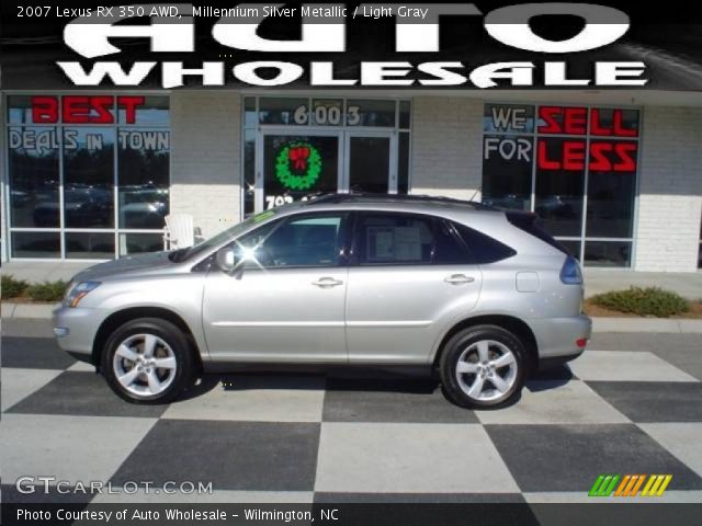 2007 Lexus RX 350 AWD in Millennium Silver Metallic