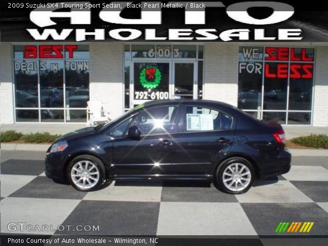 2009 Suzuki SX4 Touring Sport Sedan in Black Pearl Metallic