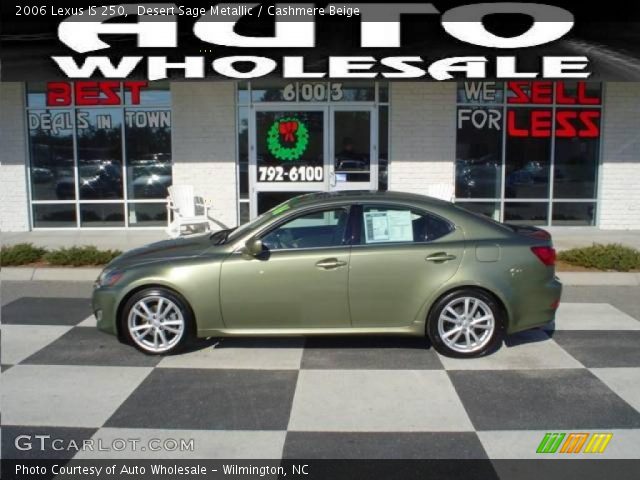2006 Lexus IS 250 in Desert Sage Metallic