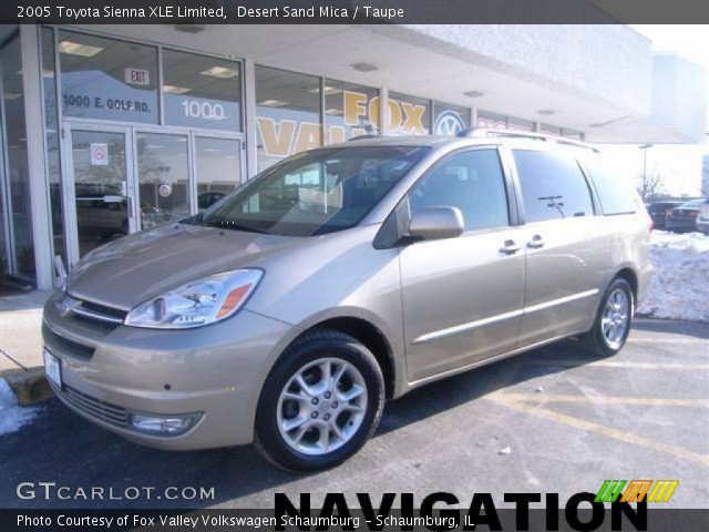 2005 Toyota Sienna XLE Limited in Desert Sand Mica
