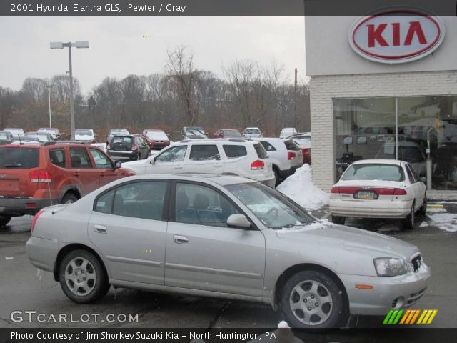 2001 Hyundai Elantra GLS in Pewter