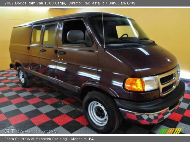 2002 Dodge Ram Van 1500 Cargo in Director Red Metallic