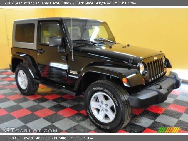 2007 Jeep Wrangler Sahara 4x4 in Black