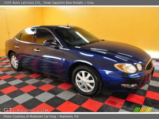 2005 Buick LaCrosse CXL in Deep Sapphire Blue Metallic