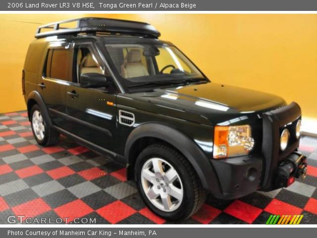 2006 Land Rover LR3 V8 HSE in Tonga Green Pearl