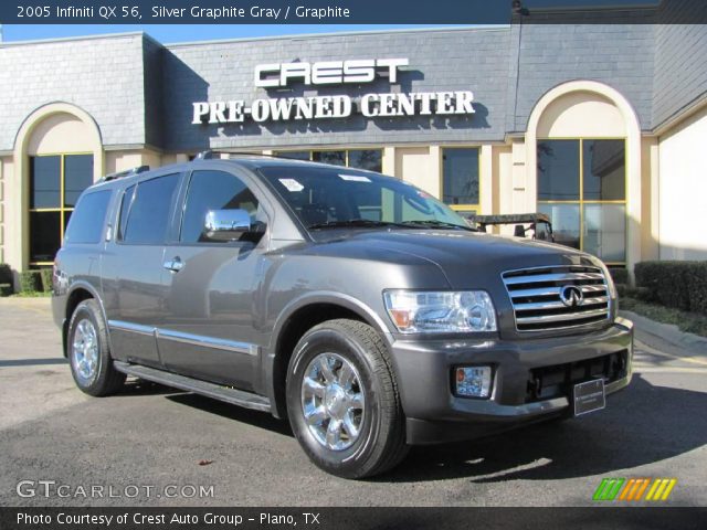 2005 Infiniti QX 56 in Silver Graphite Gray