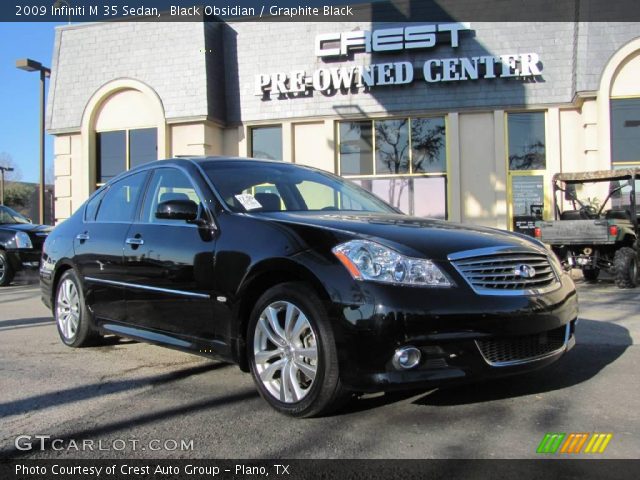 2009 Infiniti M 35 Sedan in Black Obsidian