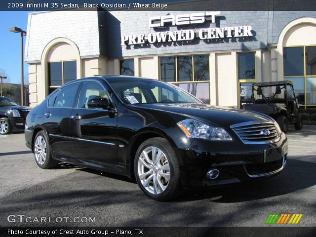 2009 Infiniti M 35 Sedan in Black Obsidian