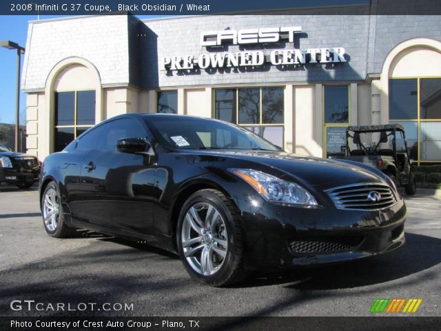 2008 Infiniti G 37 Coupe in Black Obsidian