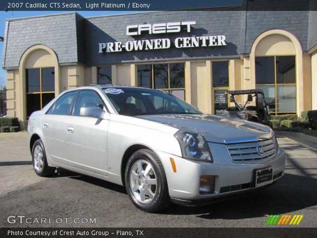 2007 Cadillac CTS Sedan in Light Platinum