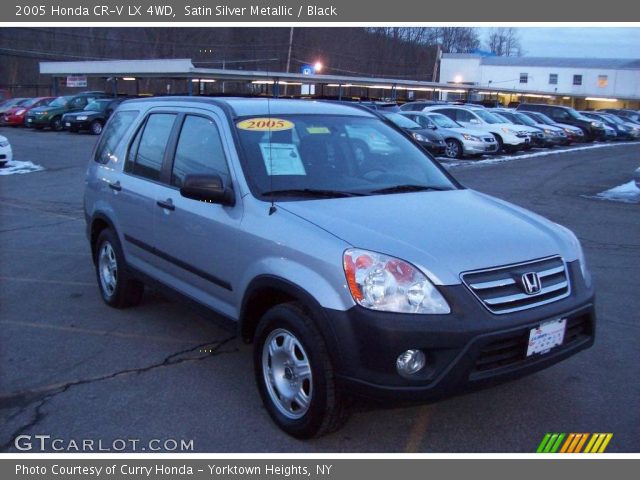 2005 Honda CR-V LX 4WD in Satin Silver Metallic