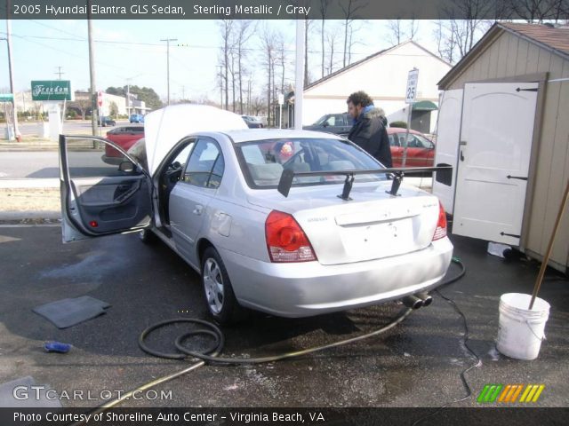 2005 Hyundai Elantra GLS Sedan in Sterling Metallic