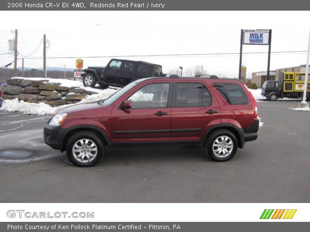 2006 Honda CR-V EX 4WD in Redondo Red Pearl