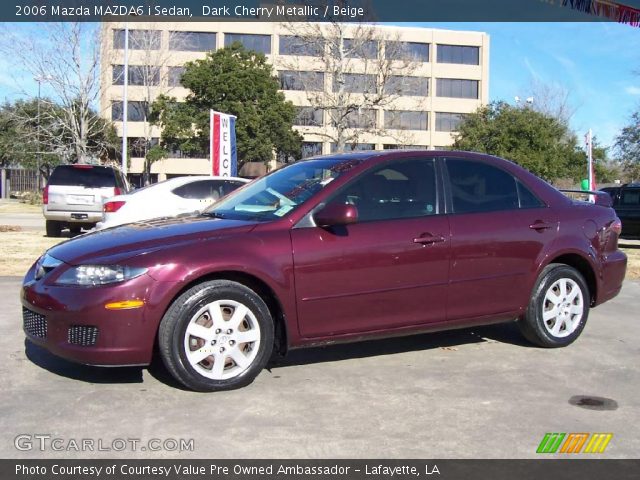 2006 Mazda MAZDA6 i Sedan in Dark Cherry Metallic