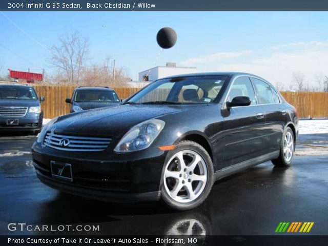 2004 Infiniti G 35 Sedan in Black Obsidian