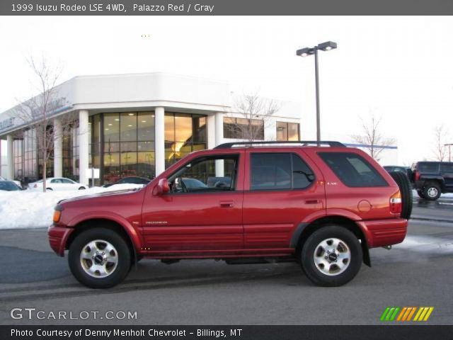 1999 Isuzu Rodeo LSE 4WD in Palazzo Red
