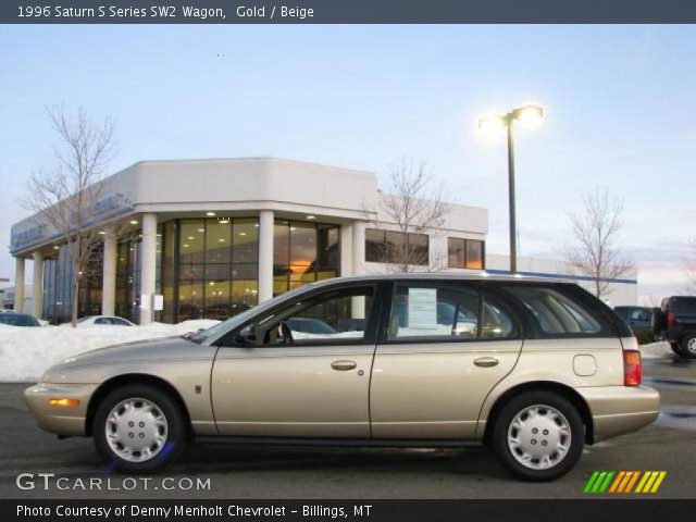 1996 Saturn S Series SW2 Wagon in Gold