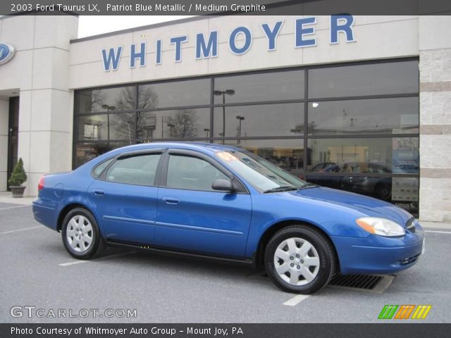 2003 Ford Taurus LX in Patriot Blue Metallic