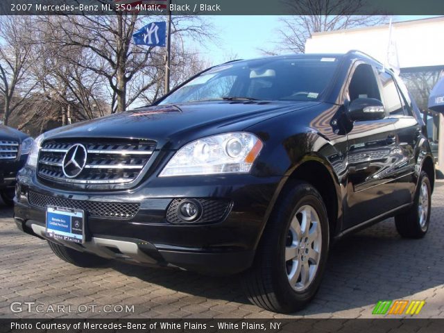 2007 Mercedes-Benz ML 350 4Matic in Black