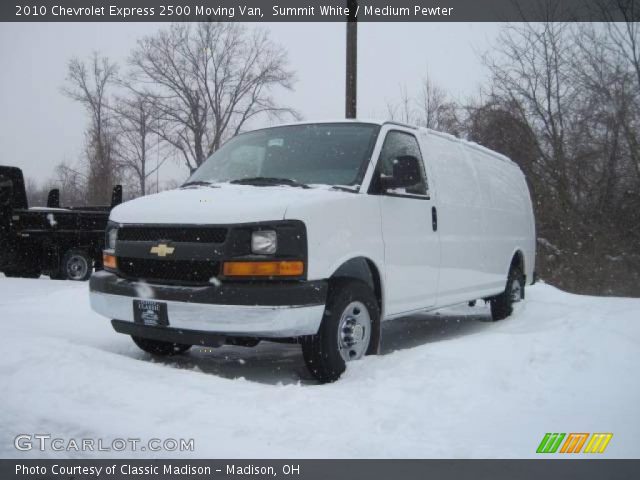 2010 Chevrolet Express 2500 Moving Van in Summit White