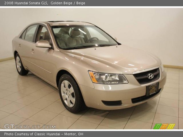 2008 Hyundai Sonata GLS in Golden Beige