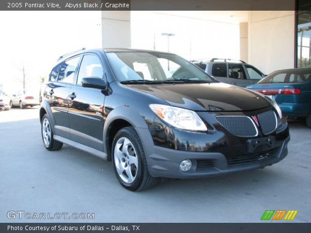 2005 Pontiac Vibe  in Abyss Black