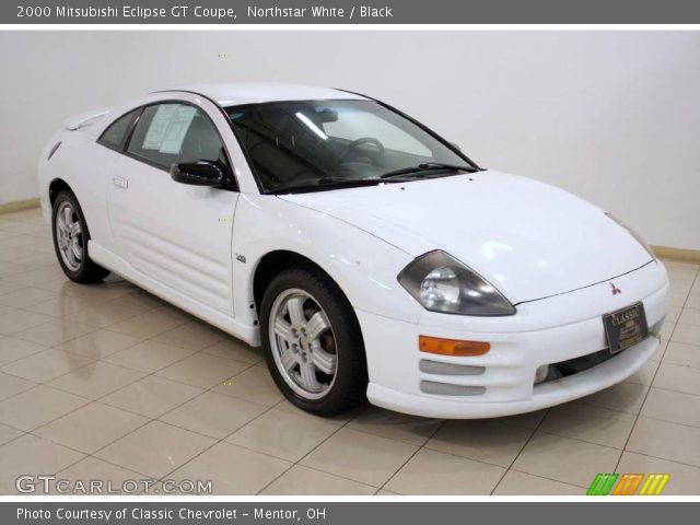 2000 Mitsubishi Eclipse GT Coupe in Northstar White