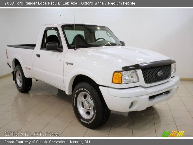 2003 Ford Ranger Edge Regular Cab 4x4 in Oxford White