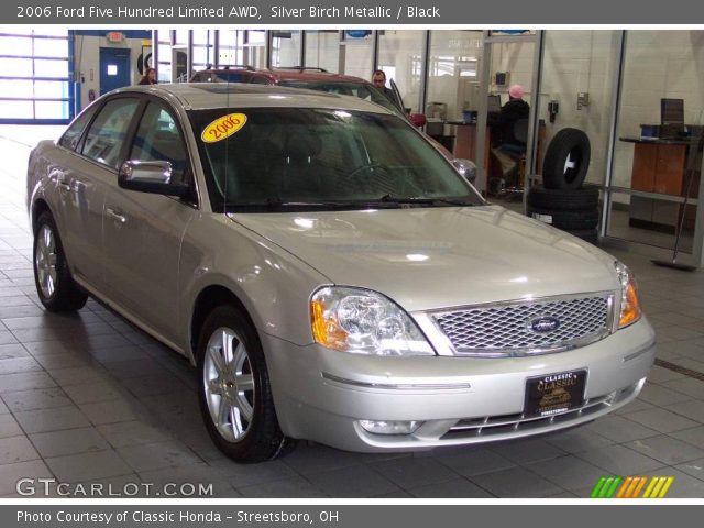 2006 Ford Five Hundred Limited AWD in Silver Birch Metallic