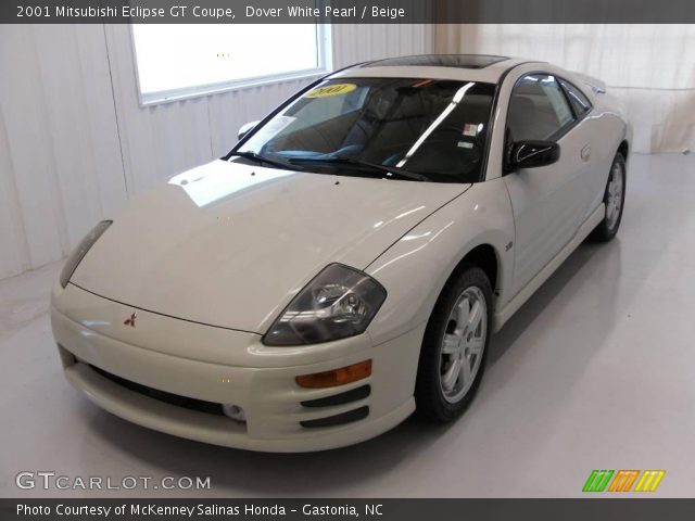 2001 Mitsubishi Eclipse GT Coupe in Dover White Pearl