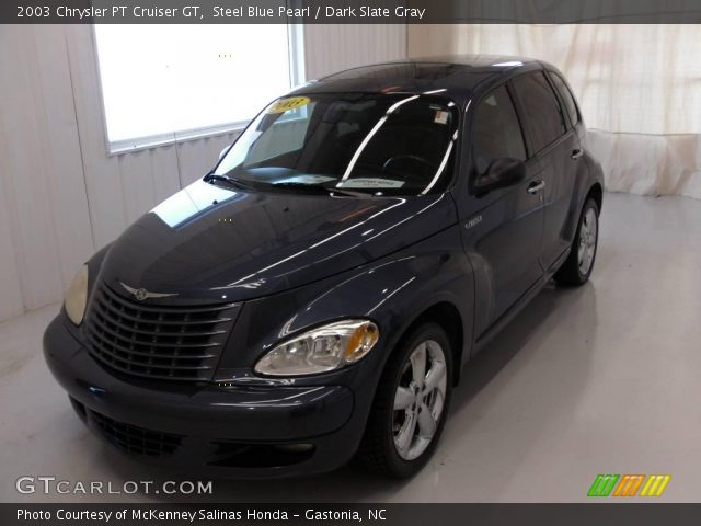 2003 Chrysler PT Cruiser GT in Steel Blue Pearl