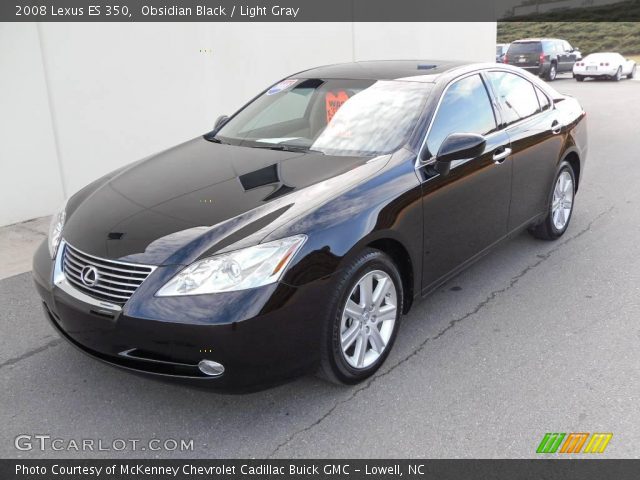 2008 Lexus ES 350 in Obsidian Black
