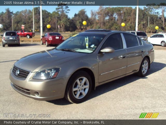 2005 Nissan Altima 3.5 SL in Polished Pewter Metallic