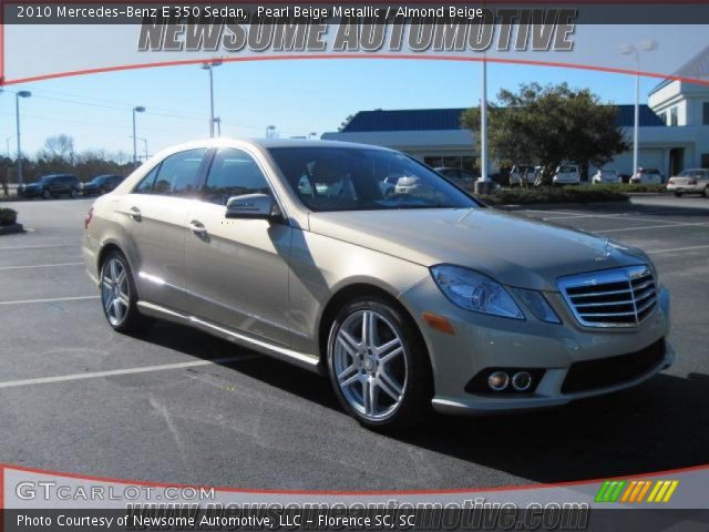 2010 Mercedes-Benz E 350 Sedan in Pearl Beige Metallic