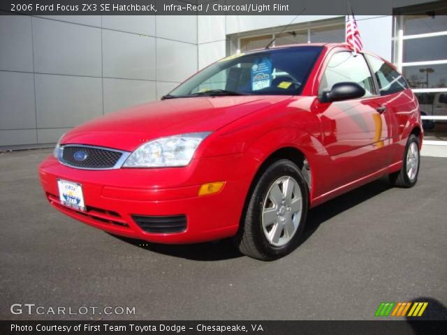 2006 Ford Focus ZX3 SE Hatchback in Infra-Red